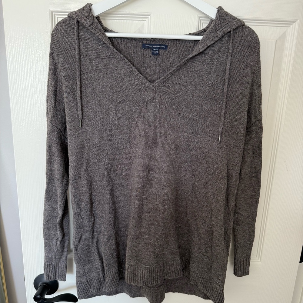 American Eagle Outfitters Heathered Knit Sweater